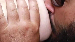 Sucking the Milk Out of My Huge Tits