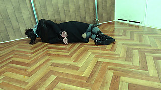 The Targeted Office Lady Was Tied up with Tape