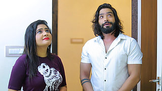 Light in the Tenant's Room Went Out and the Girl Got Aroused by the Boy's Penis