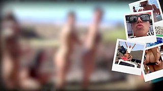 SummerSinners Wendy Moon and Mea Melone Threesome by the Pool