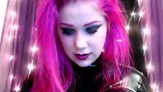 Emo Teen Becka Solo Webcam Masturbation Porn