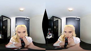 German blonde babe POV fuck