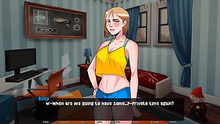 Down of Malice: stepbrother with big cock fucks his stepsister and fills her pussy with cum ep 33