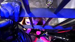 mistress mika and evil woman - lesbian officer punishment