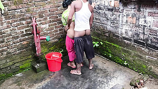 Brother-in-law's first sex video Bhabhi with