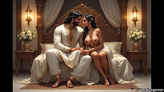 Innocent village girl gives sloppy blowjob and takes dick like a slut