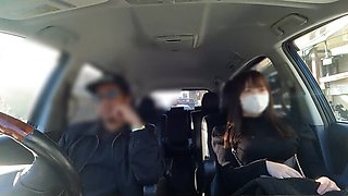 Authentic Japanese Peeks: Surprising Car Sex Confession with Large Breasts