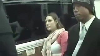 Student is in trouble cause Asian fucks her face on bus