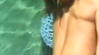 The Pussy Satisfied in the Pool