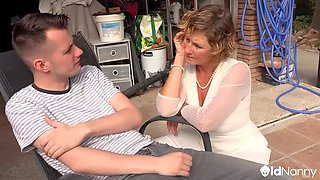 Molly Milf Cowgirl and Blowjob with Sam Bourne - AGEDLOVE