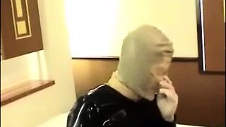 Fetish girls in latex using bdsm vibrators