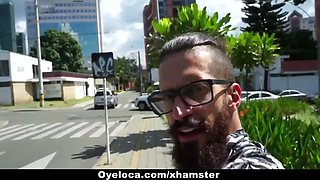 Teamskeet - hot mexican teen sucks enormous boner