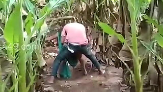 Aunty with Her Lover Catch by Husband