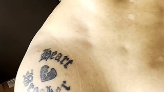 Romantic Sex on the Kitchen ended with Cum on her Face -