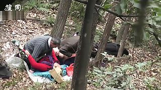 group old grandpa fuck in forest