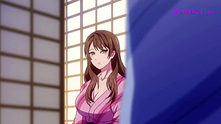 ''Despite Feeling Guilty'' She Still Cheats on Her Husband - Hentai Anime, Eng Sub