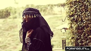 PORNFIDELITY - Nadia Ali Rough Muslim Punishment Sex