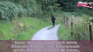 German Guy Fucks Muslim Turkish Mom Outdoor And Piss