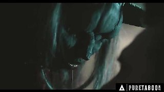 Big Tits Ashley Lane as Krampus Fucks Tommy Pistol's Hard Cock Rough on Christmas