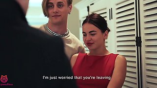 Kinky wife cums when cheating with brother-in-law