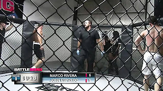 Uncut Boxing Sex Battle Round 7 - Marco Rivera Fucks Mulani Rivera Hardcore