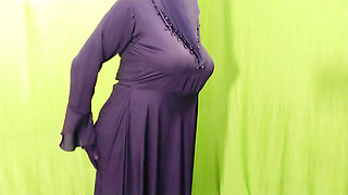 Indian beautiful hijabi muslim couple thirsty for fuck