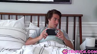 Blake Blossom Step Sister Fucks Hard and Takes Creampie