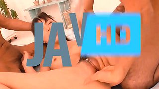 Naughty Teen with Petite Assets Delivers Amazing JAV Blowjobs!