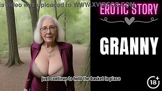Mature Granny Erotic Story: Summer Heat with Stepmom (Audio Only)