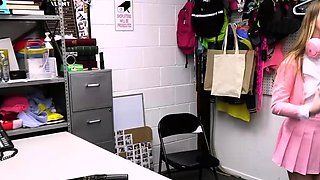 Petite thief returns and gets fucked again as a dirty slut