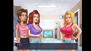 Cartoon sexxxxxxx, anime school, horny widows