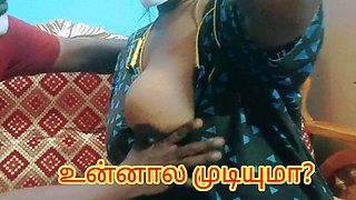 Step Mom Check Her Step Son's Stamina - Full Tamil Audio with Loud Moaning