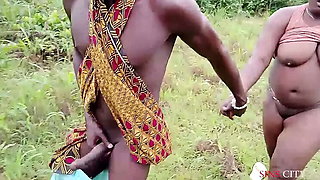 Big BBW African Queen Fucked Hard in the Bush by Softkind