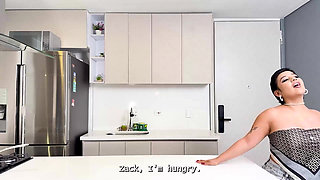 My stepsister leaves me alone with her best friend. Are you sure you want this to happen? Zack Whiter & Naty Delgado