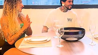 3 crazy women in my flat, well-prepped for a crazy