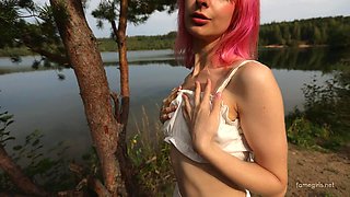 Skinny Ashley in Wild Small-Titted Solo Erotic Passion