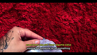 Cruel Giantess Orders Her Miserable Little Man to Smell Her Pussy