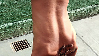 Upside-down Pee Play