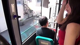 Fucked This Hot Asian Teen On The Bus