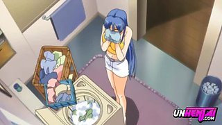 Uncensored Hentai: Stepsister Caught Red-Handed Masturbating with Stepbrother's Underwear