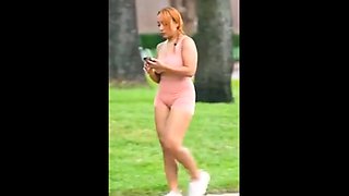 Busty Czech amateur fucks outdoor in public