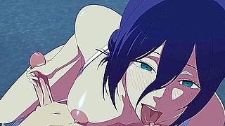 Rezes Personal Lesson On How To Properly Suck And Swallow Every Inch Of Denjis Cock