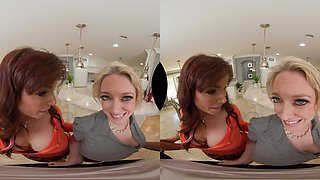 Dee Williams & Syren De Mer Give A School Jock A Super-hot WelCUMing