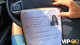 Vip4k. her debts are past due, but her labia isn't