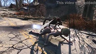 Blonde Anime Girl Katsu Fucks in Fallout 4 Hentai