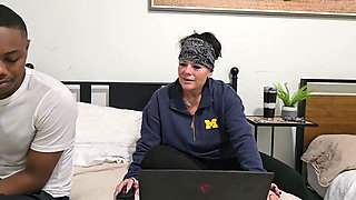 Hollee Huntress Uses Cory Strokes "joystick"