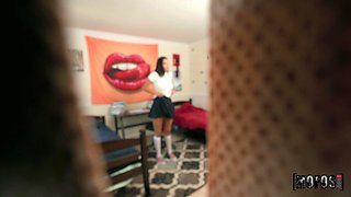 Perverted teen lesbian breathtaking xxx movie