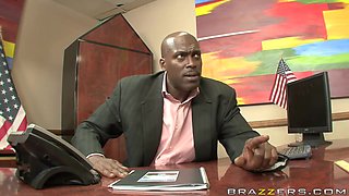 Old School Correction With Krissy Lynn, Lexington Steele - Brazzers
