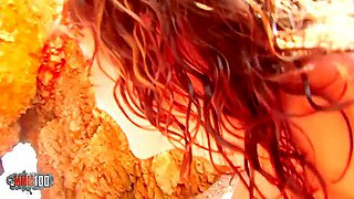 Hot Threesome At The Beach With 2 Hot Sluts 27 Min