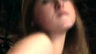 Amazing amateur blonde enjoying a doggystyle